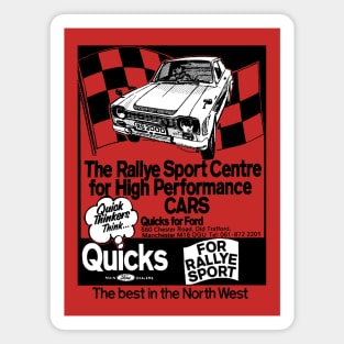 FORD ESCORT RS2000 - advert Magnet